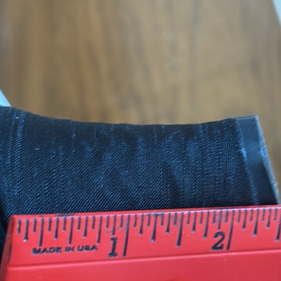 New York Transit "Got It All" Wedge Sandals in Black Size 8 bling Rhinstones EUC - Picture 9 of 9